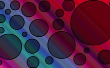 abstract blue black red multicolor yellow purple bubbles backgrounds tagnotallowedtoosubjective phot Wallpaper